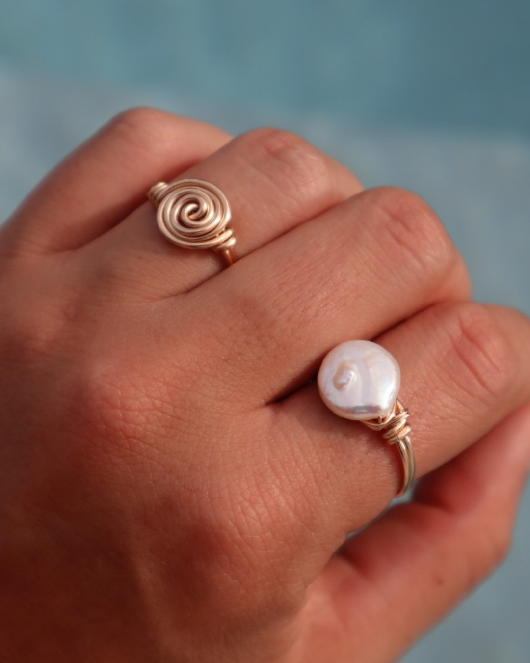 Onda Spiral Ring