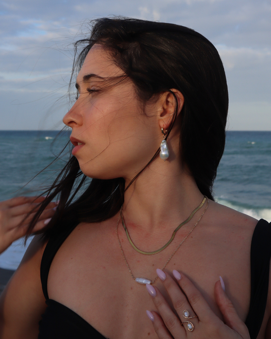 Baroque Pearl Earrings