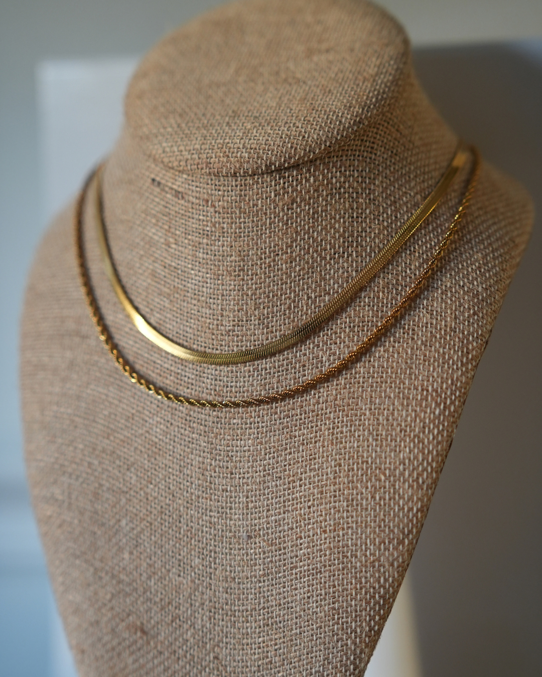 Gold Layering Chain Set