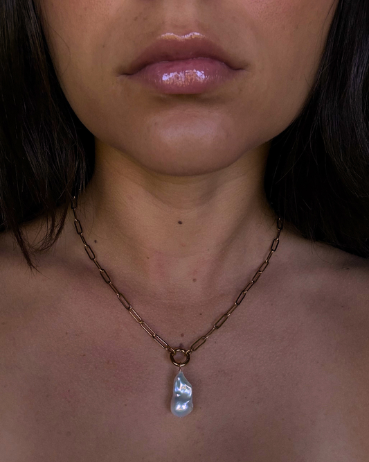 Alba Freshwater Baroque Pearl Necklace