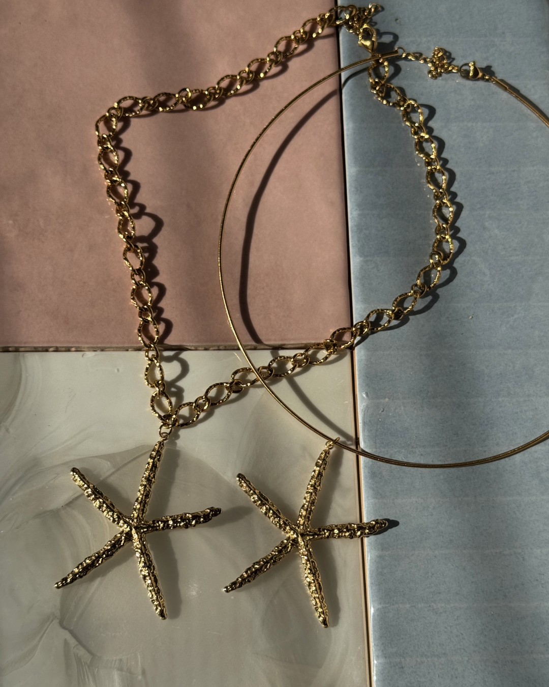Starfish Statement Necklace