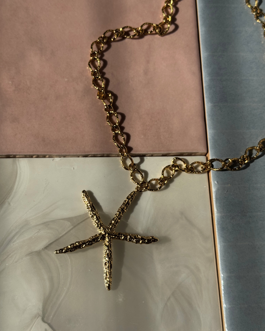 Starfish Statement Necklace