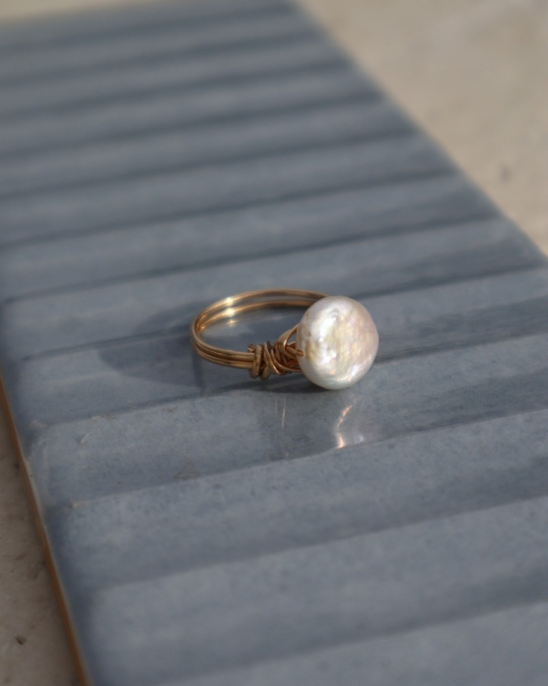 Nerina Pearl Ring