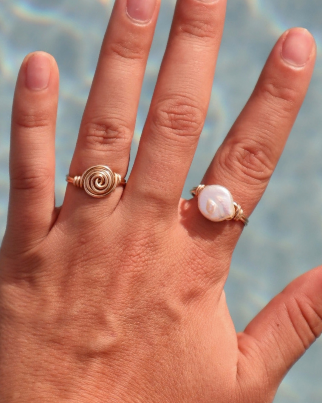 Onda Spiral Ring