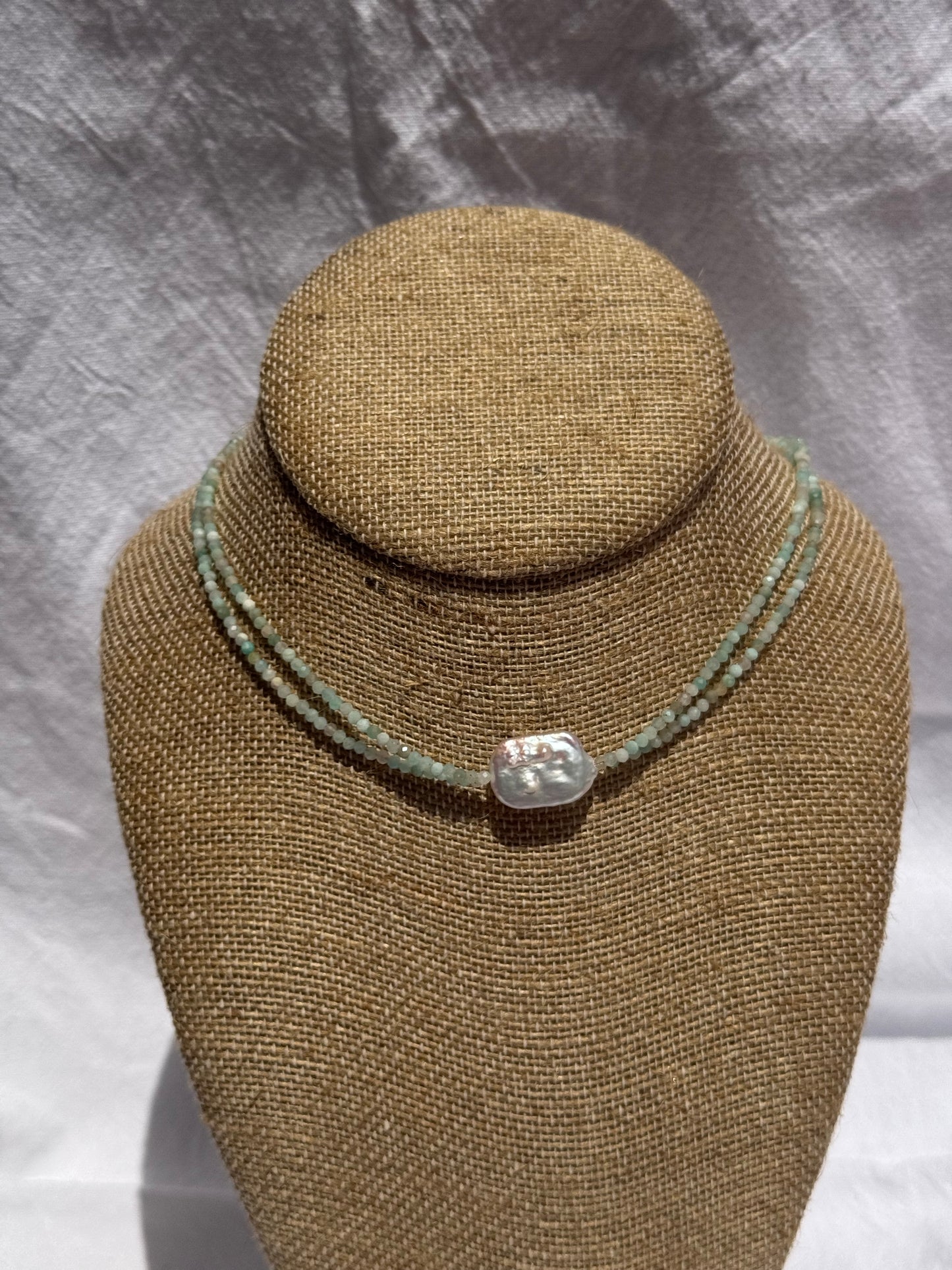 Azure Pearl Choker