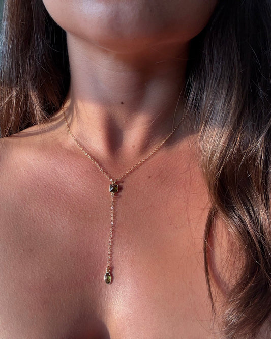 Elia Drop Necklace